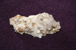 quartz crystals in feldspar